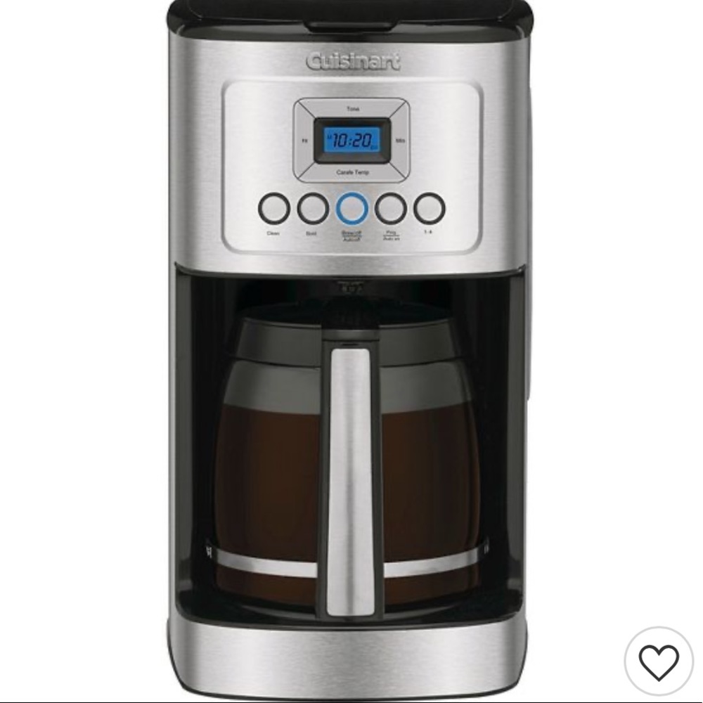CUISINART COFFEE MACHINE. UNOPENED. BRAND NEW.